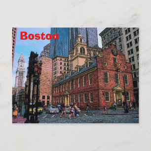Carte postale Boston Downtown