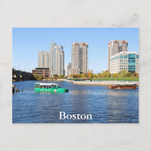 Carte Postale Boston Duck Tours