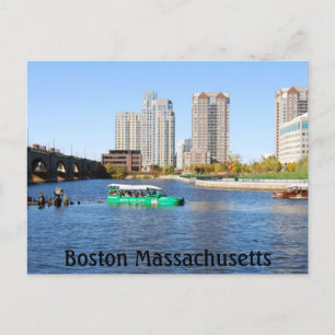 Carte Postale Boston Duck Tours