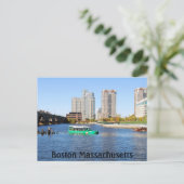 Carte Postale Boston Duck Tours (Debout devant)