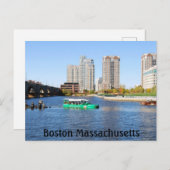 Carte Postale Boston Duck Tours (Devant / Derrière)