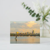 Carte Postale Boston et la rivière Charles en été après-midi (Debout devant)