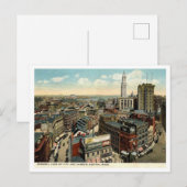 Carte Postale Boston, General View Vintage 1918 (Devant / Derrière)