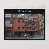Carte postale Boston historique (Devant)