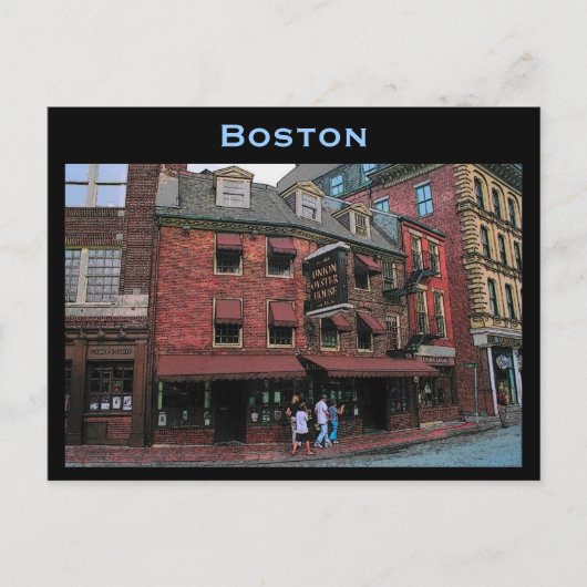 Carte postale Boston historique (Devant)