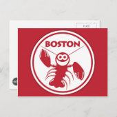 Carte postale Boston Lobster (Devant / Derrière)