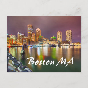 CARTE POSTALE BOSTON MA