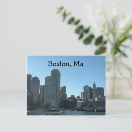 Carte postale Boston MA (Debout devant)