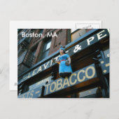 Carte Postale Boston, MA (Devant / Derrière)