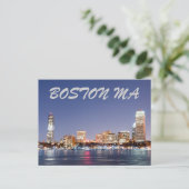 CARTE POSTALE BOSTON MA (Debout devant)