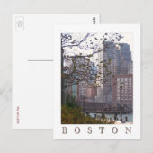 Carte Postale Boston, MA (Devant / Derrière)