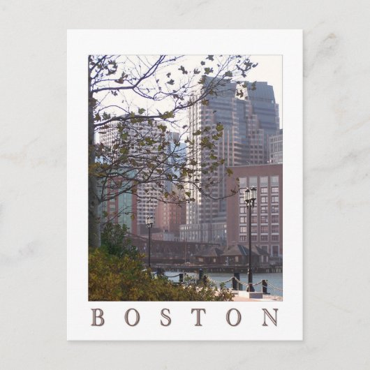 Carte Postale Boston, MA (Devant)