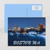 CARTE POSTALE BOSTON MA (Devant / Derrière)