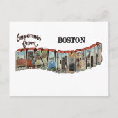 Carte Postale Boston MA (Devant)