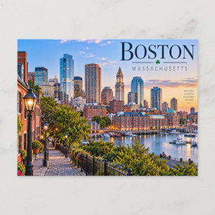 Carte Postale Boston, Massachusetts