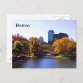 Carte postale Boston, Massachusetts (Devant / Derrière)