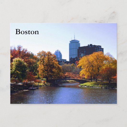 Carte postale Boston, Massachusetts (Devant)