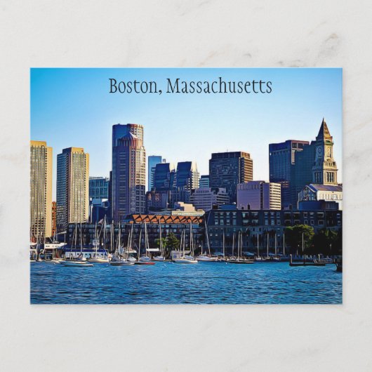 Carte postale Boston, Massachusetts (Devant)