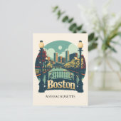 Carte Postale Boston Massachusetts (Debout devant)