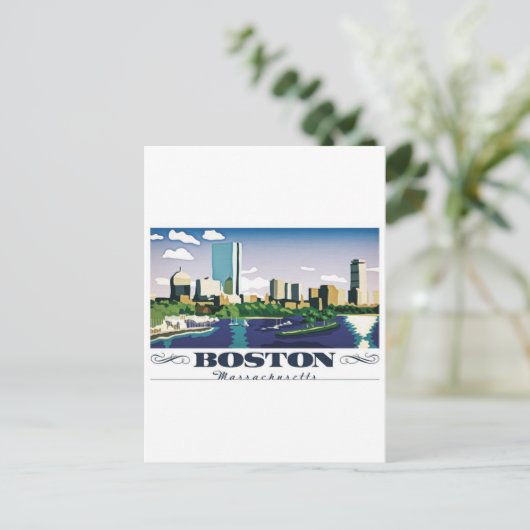 Carte Postale Boston, Massachusetts (Debout devant)