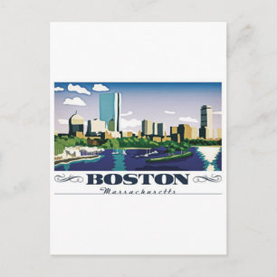 Carte Postale Boston, Massachusetts