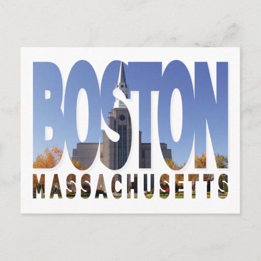 Carte postale Boston, Massachusetts (Devant)