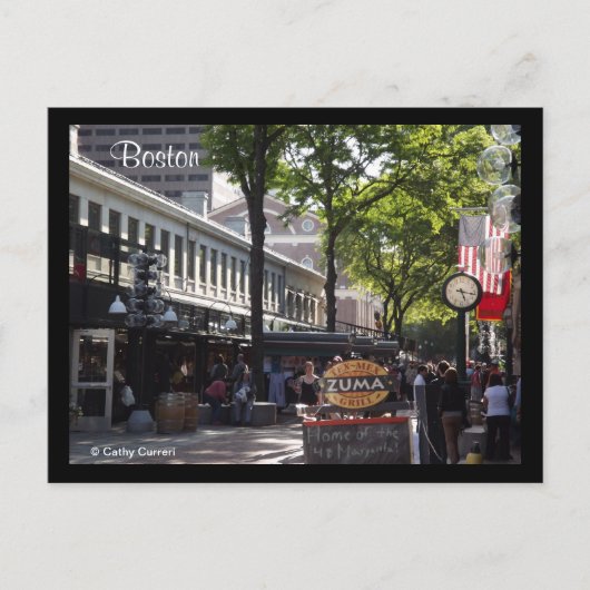 Carte Postale Boston, Massachusetts (Devant)