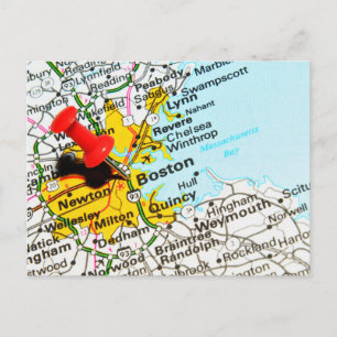 Carte Postale Boston, Massachusetts
