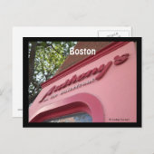 Carte Postale Boston, Massachusetts (Devant / Derrière)