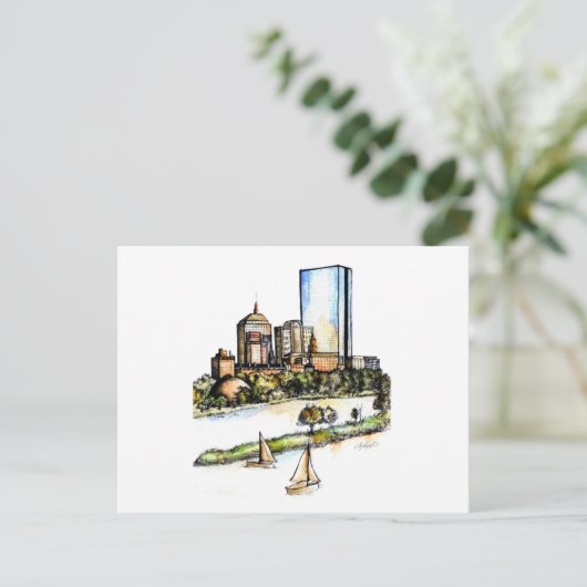 Carte Postale Boston, Massachusetts (Debout devant)