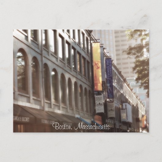 Carte Postale Boston, Massachusetts (Devant)