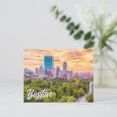 Carte Postale Boston, Massachusetts, États-Unis (Debout devant)