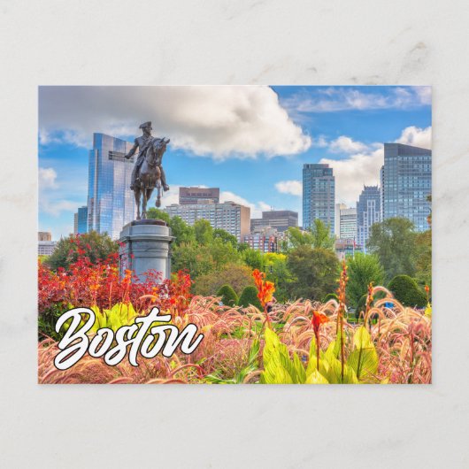 Carte Postale Boston, Massachusetts, États-Unis (Devant)
