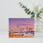 Carte Postale Boston, Massachusetts, États-Unis (Debout devant)