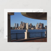 Carte Postale Boston, Massachusetts skyline 2 (Devant / Derrière)