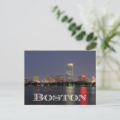 Carte Postale Boston Massachusetts Skyline - USA (Debout devant)