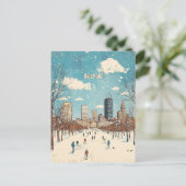 Carte Postale Boston Massachusetts Travel (Debout devant)