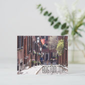 Carte Postale Boston Postcard, le photographe Brad Hines (Debout devant)