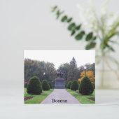 Carte postale Boston Public Gardens (Debout devant)