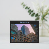Carte postale Boston Skyline (Debout devant)
