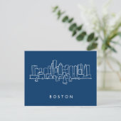 Carte Postale Boston Skyline (Debout devant)