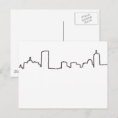 Carte Postale Boston - Skyline (Devant / Derrière)