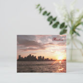 Carte Postale Boston Skyline (Debout devant)