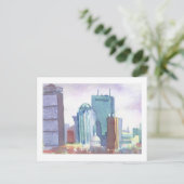 Carte postale Boston Skyline (Debout devant)