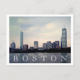 Carte Postale Boston Skyline