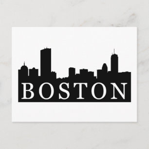 Carte Postale Boston Skyline
