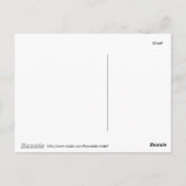 Carte Postale Boston Skyline la nuit (Dos)