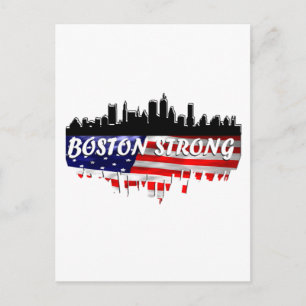 Carte Postale Boston Strong