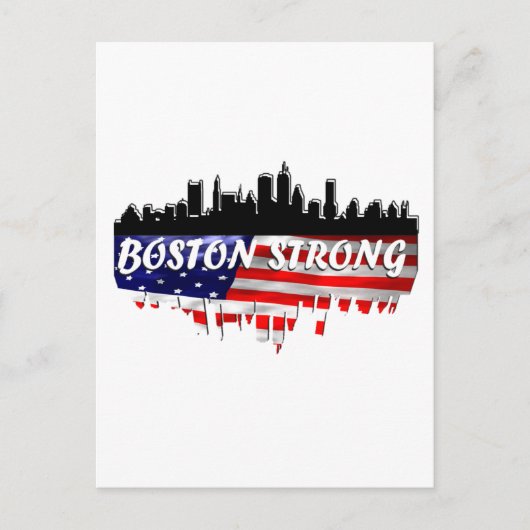 Carte Postale Boston Strong (Devant)
