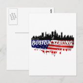 Carte Postale Boston Strong Run (Devant / Derrière)